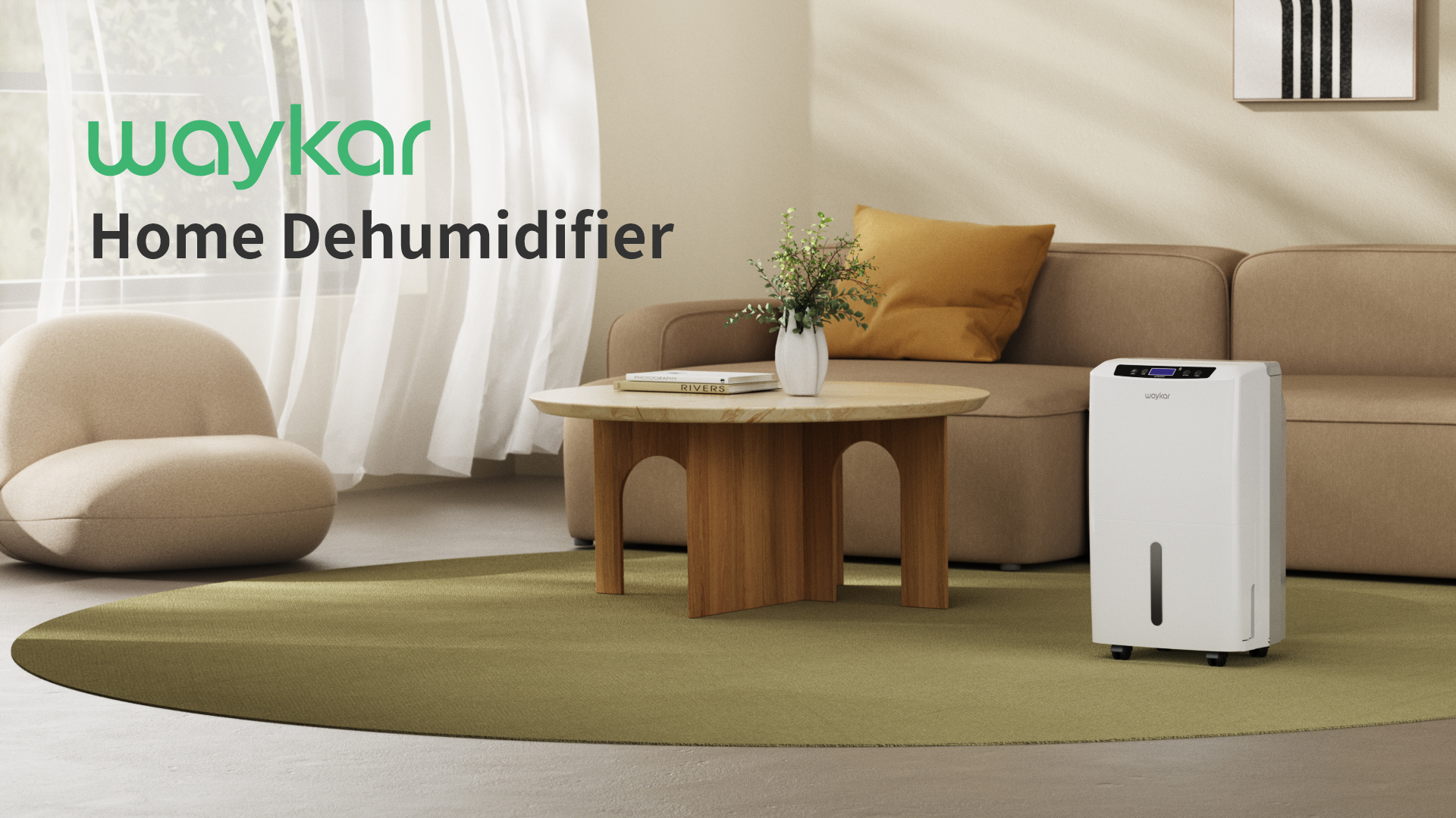 Amazon.com - Waykar 2000 Sq. Ft Dehumidifier for Home and