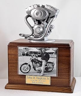 Motorcycle Cremation Urn