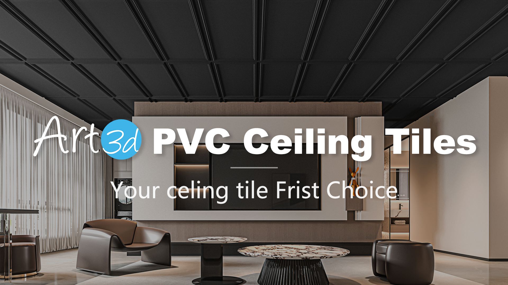 Amazon.com: Art3d Drop Ceiling Tiles 48x24, Decorative PVC Ceiling