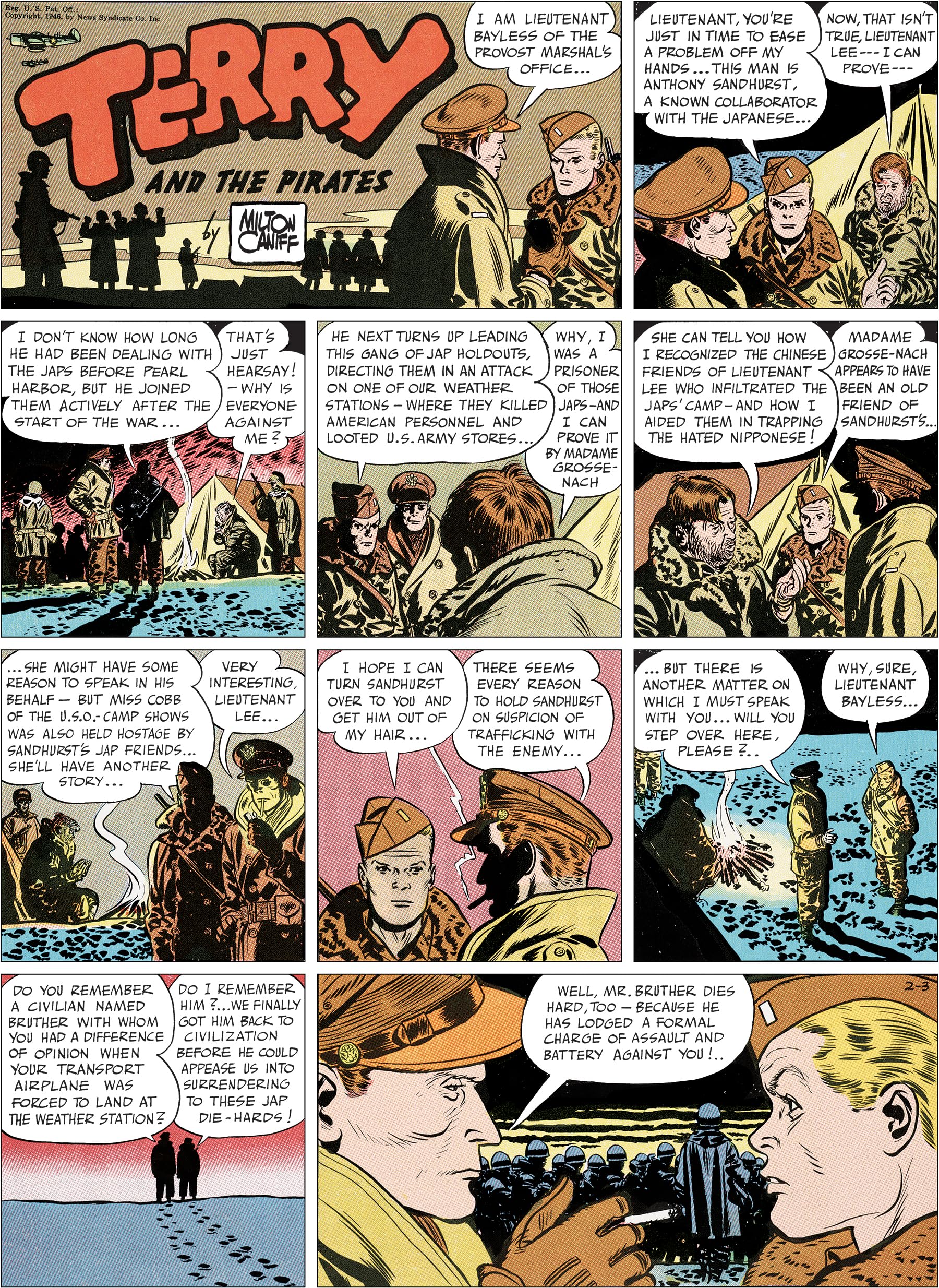 Terry and the Pirates: The Master Collection Vol. 12: 1946 - Ring Out the Old
