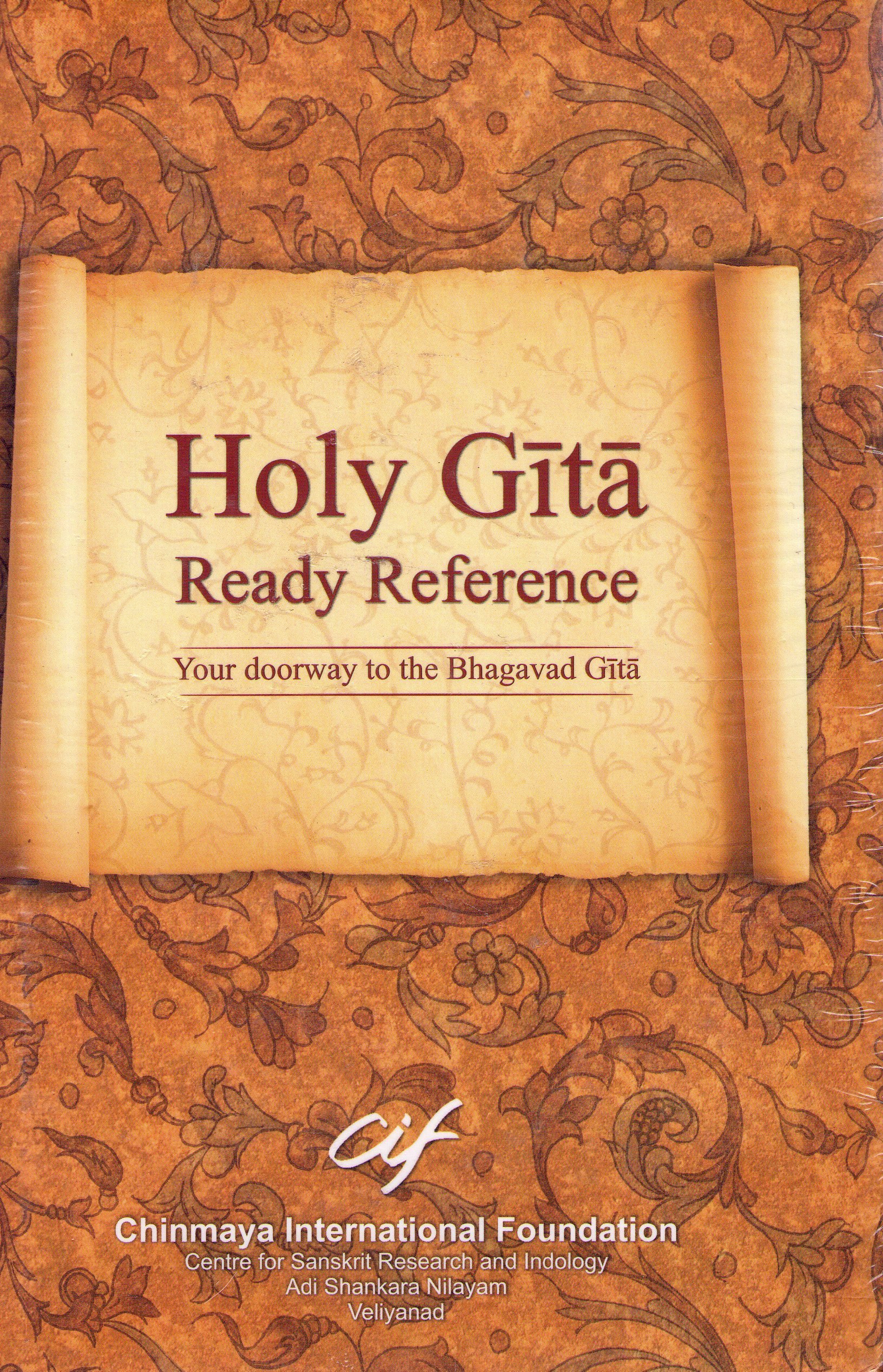 Holy Geeta Ready Reference