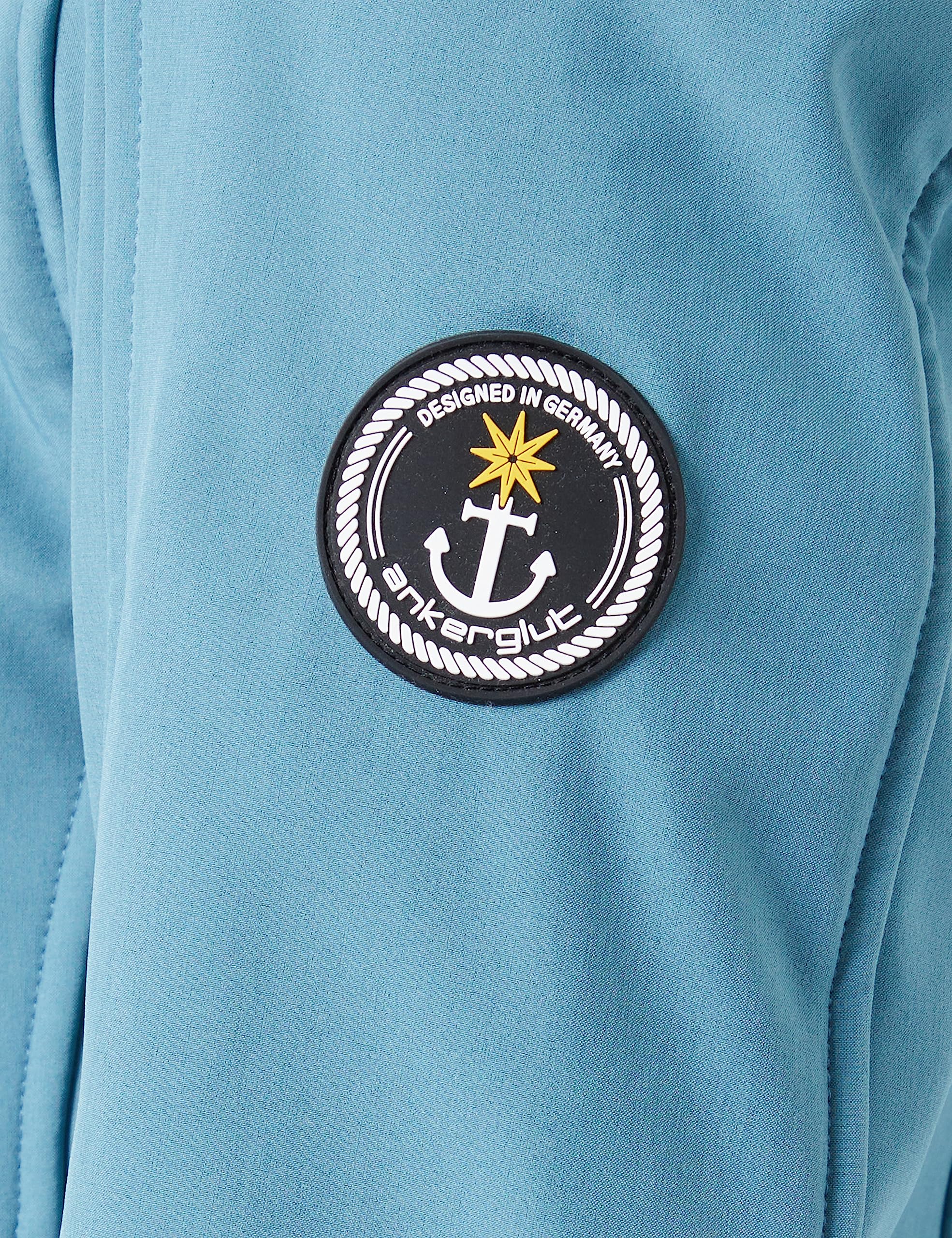 Ankerglut Kurtka softshell Kobiety Damska Kurtka Softshell Z Odpinanym Kapturem Z Podszewką, Kurtka Przejściowa Windbreaker #Ankerglutfreude