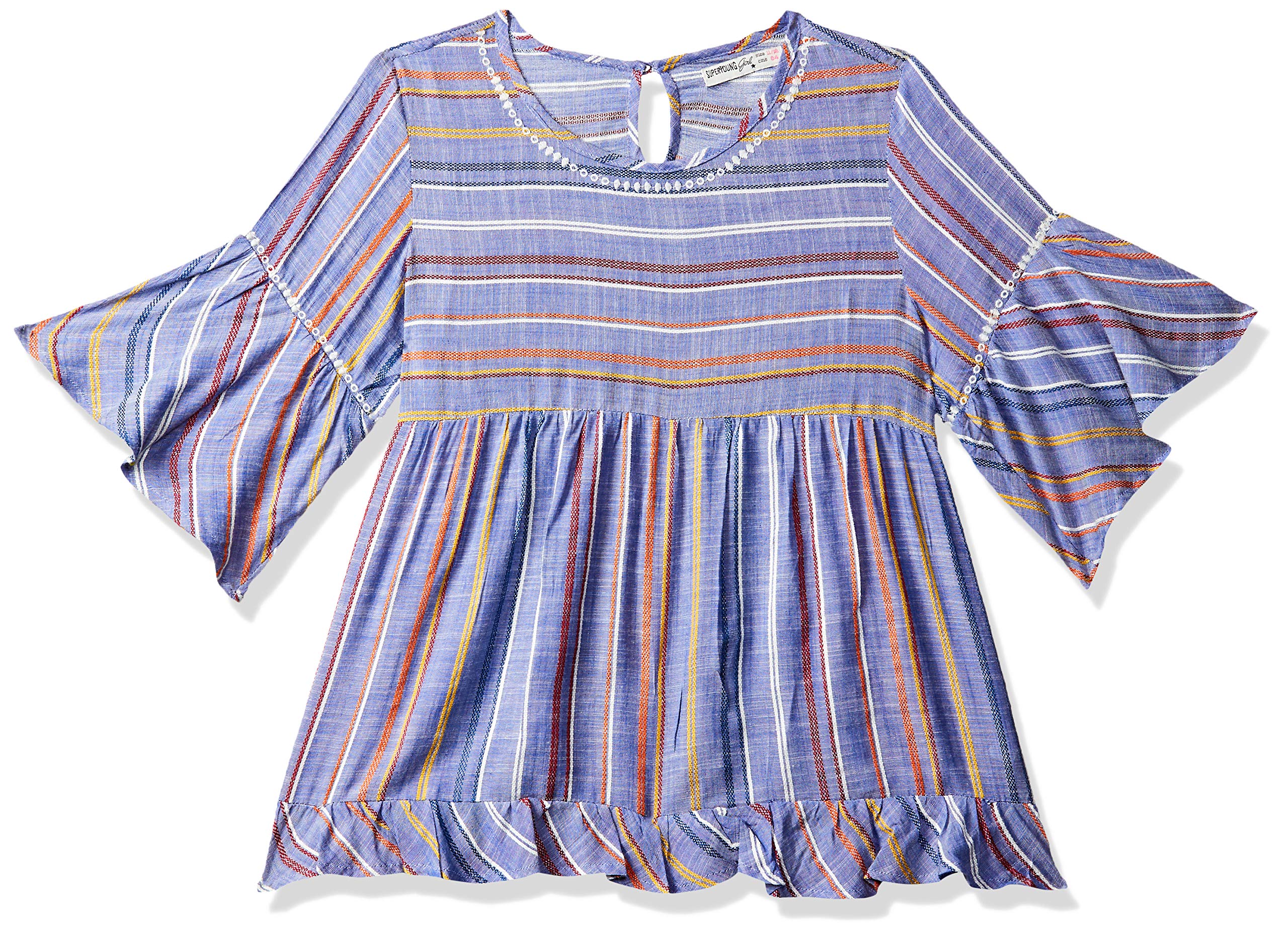 SUPERYOUNG Girl's Striped Regular fit Shirt