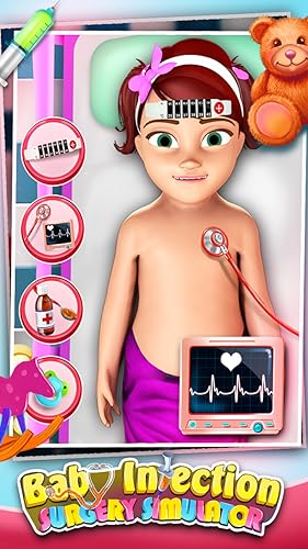 Simulador De Injeção De Bebê - Doctor Surgery Game
