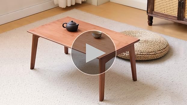Amazon.com: Kuabner Folding Floor Table Low Coffee Table for