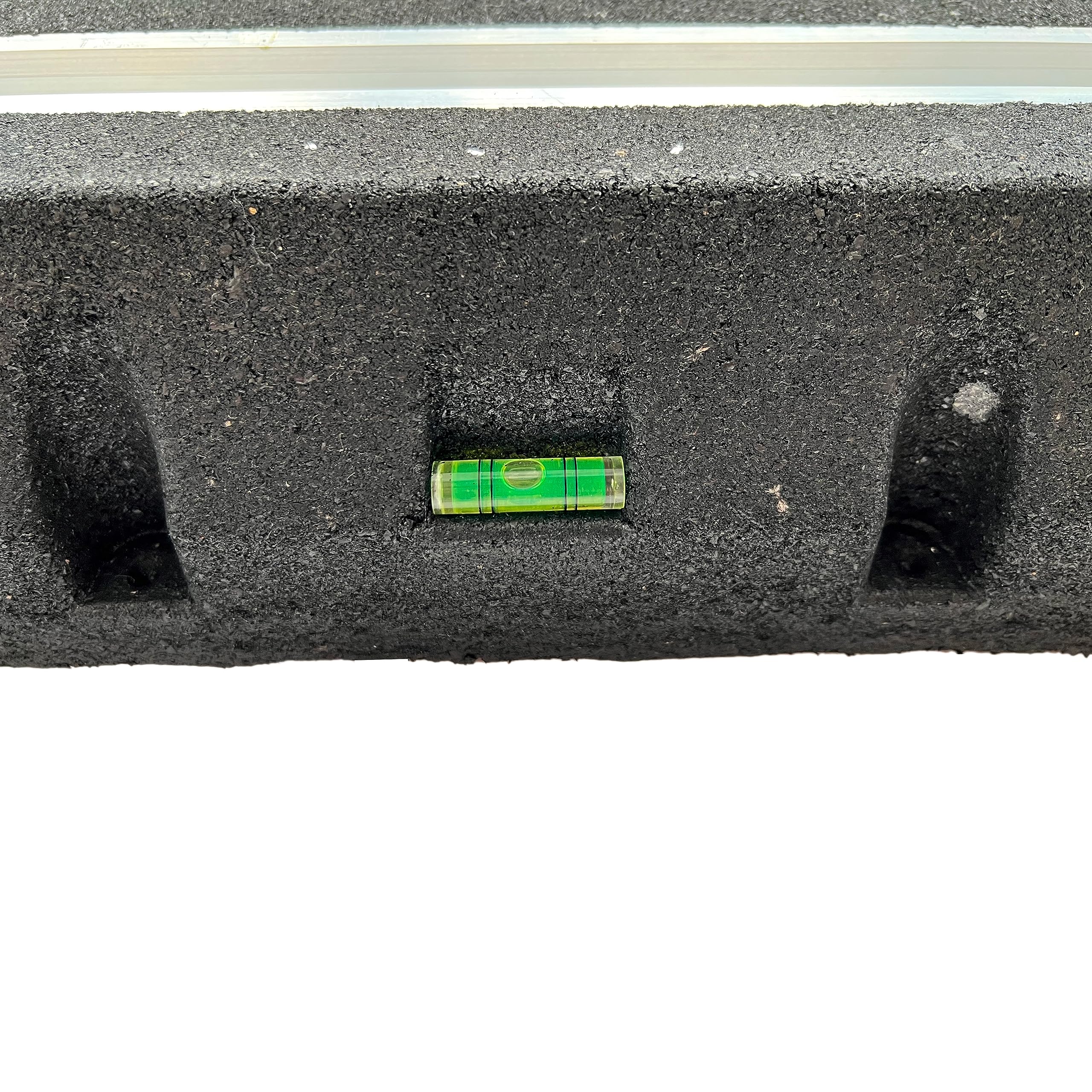 Dämpfungssockel-Set 2 Stück 2x450 mm | für Wärmepumpen | Bodenkonsole | Antivibrationsfüße | Montagesockel | Gummi Aufstellblocke | für Klimaanlagen | für Klimagerät | Schwingungsdämpfer