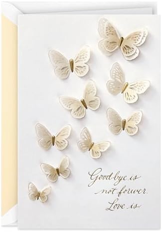 Hallmark Signature Sympathy Card (Butterflies)