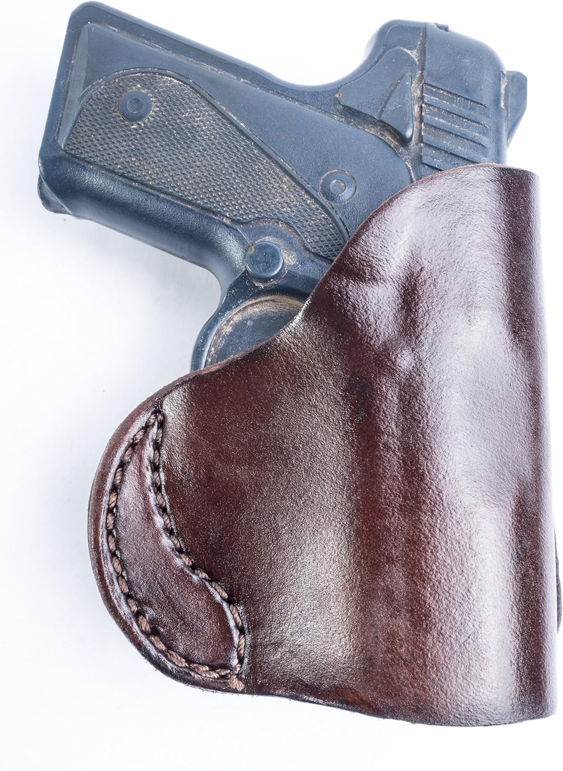 OUTBAGS USA LS4911 (BRO-LH) Full Grain Leather IWB Conceal Carry Gun Holster for Springfield 911. Handcrafted in USA.