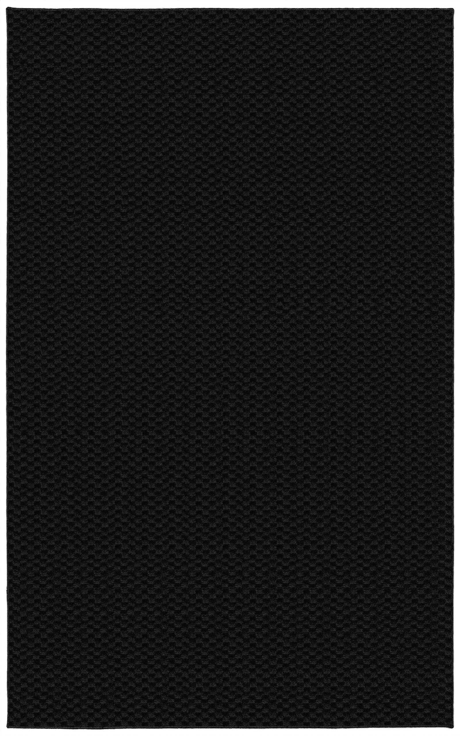 Garland Rug Medallion Area Rug, 12' x 12', Black