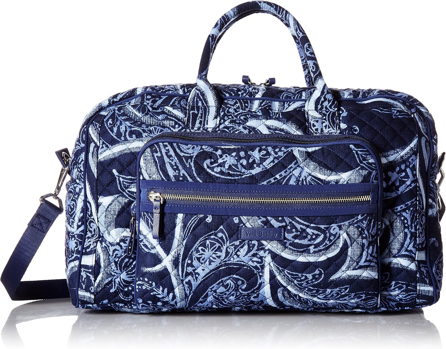Vera Bradley Women's Cotton Compact Weekender Travel Bag