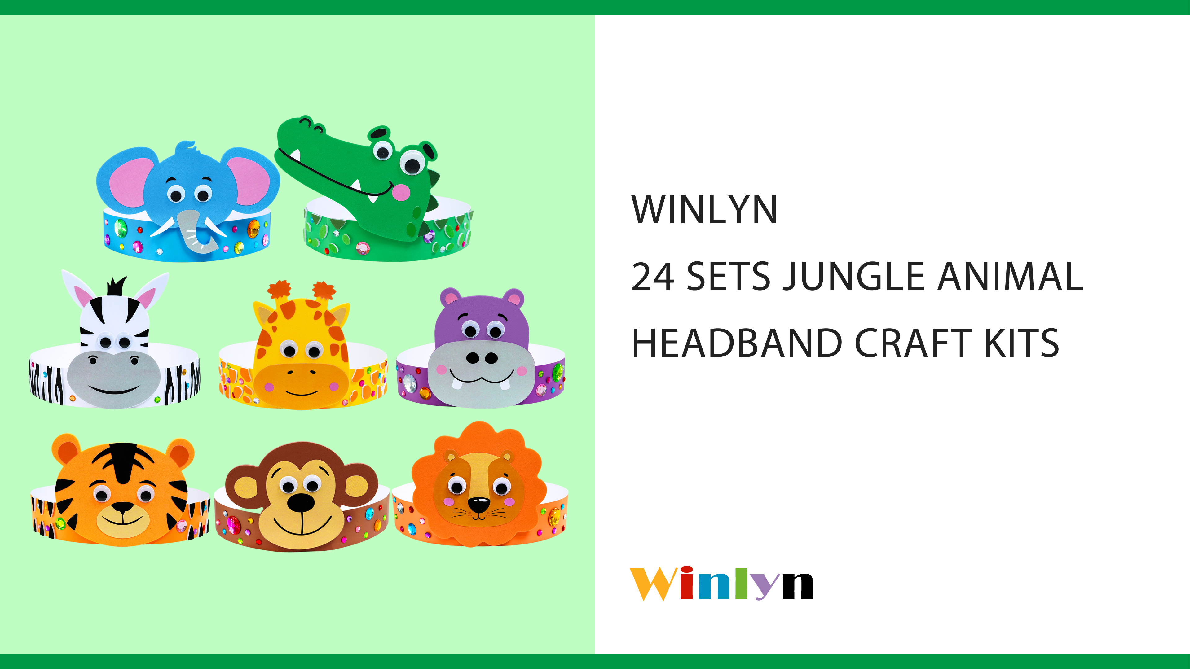 G stripe beaded animal headband PEMBROKE-TOWELING-HEADBANDSAND  main image 2