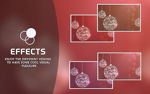 feliz natal HD grátis - Decore seu quarto com belos sinos de natal com efeito de neve no inverno na