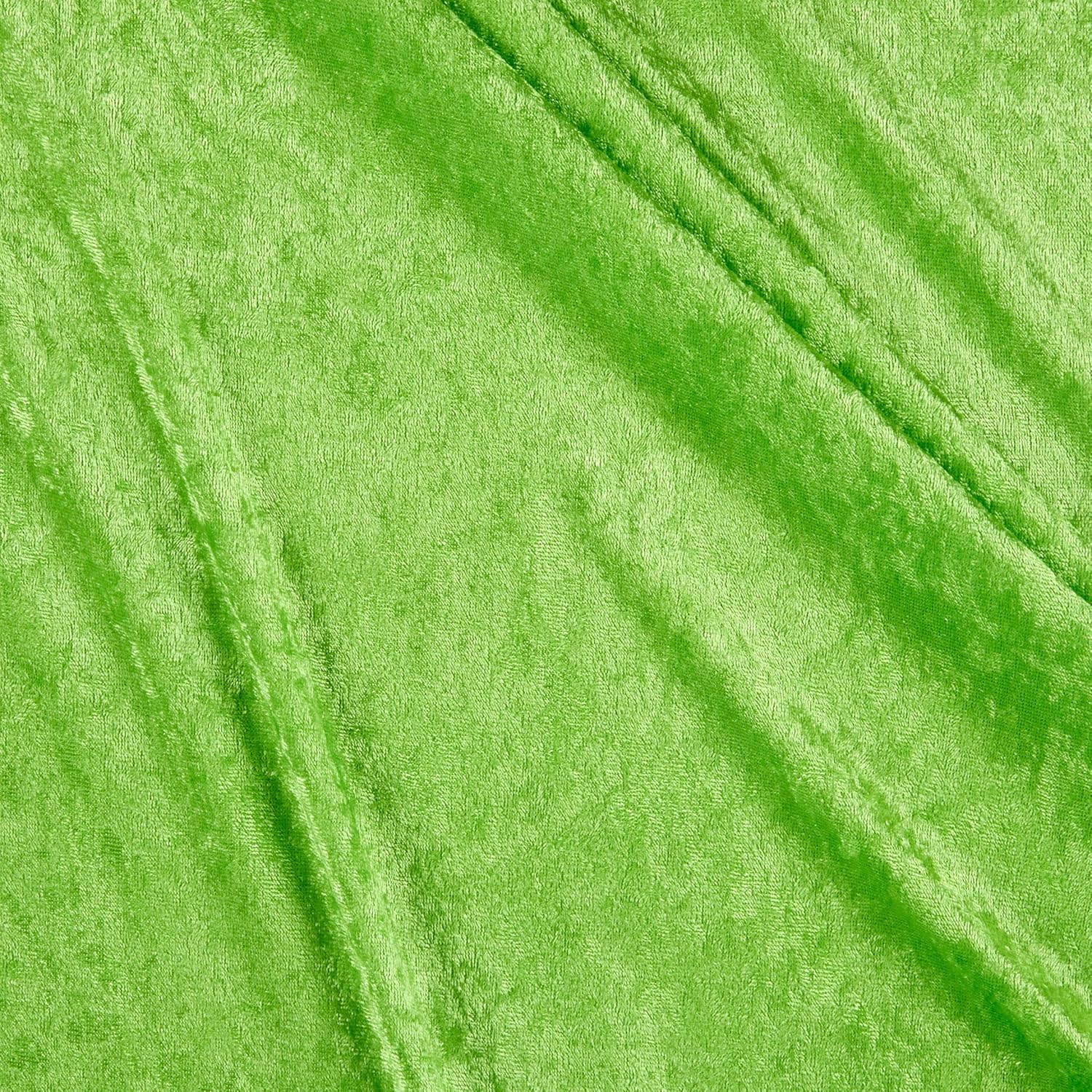 Panne Velvet Lime, Fabric by the Yard
