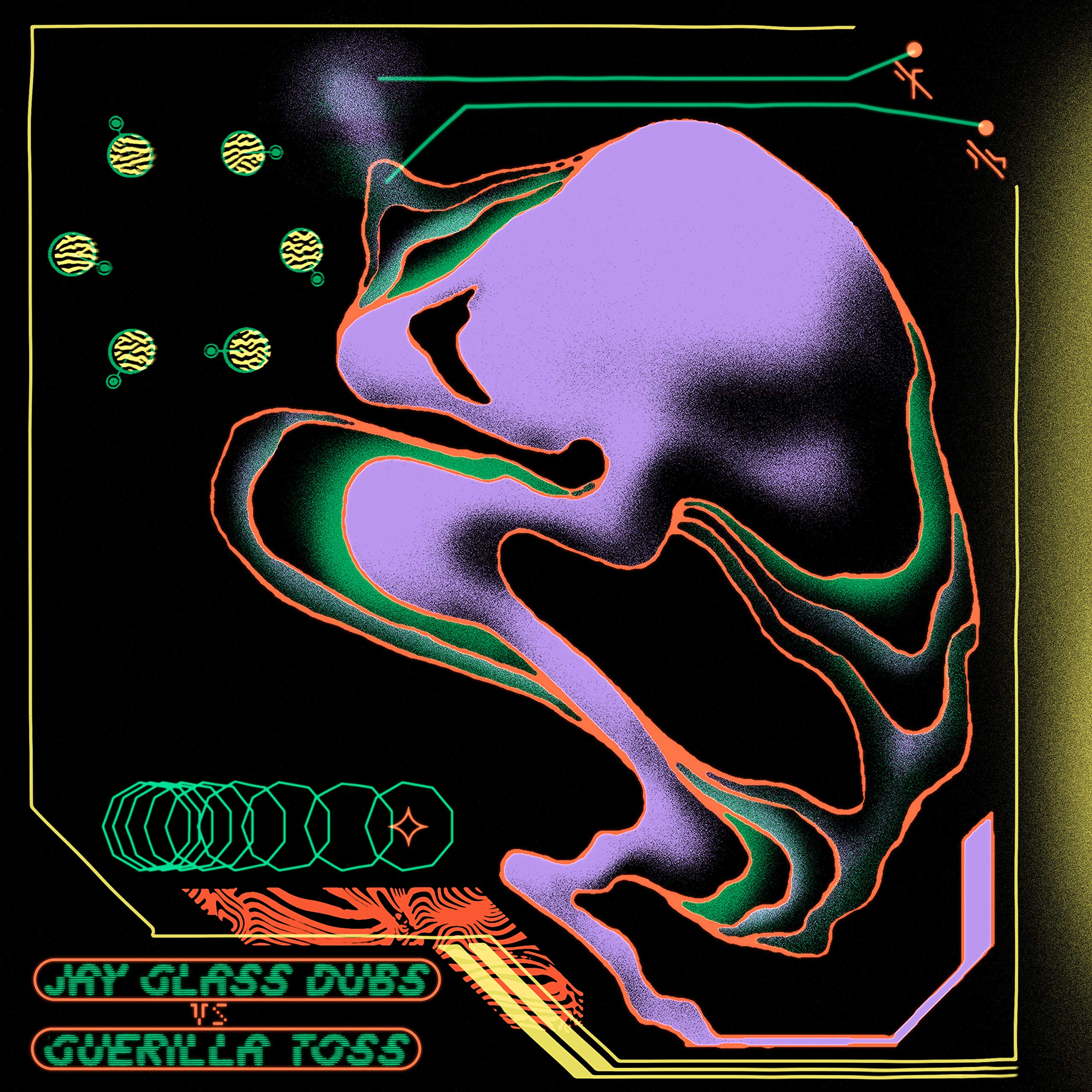 Jay Glass Dubs Vs Guerilla Toss by Guerilla Toss  Vinyl Record New Sealed 12""