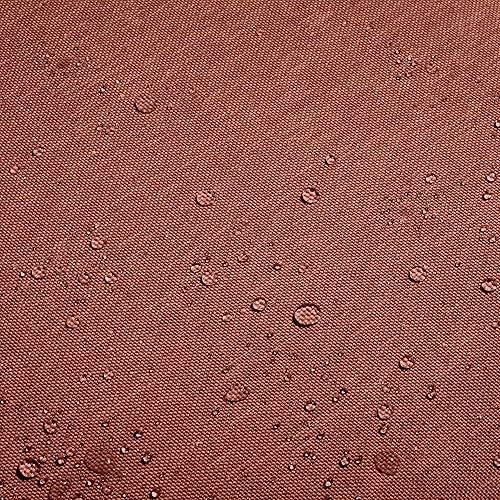 Miniatura 127 de Classic Accessories Ravenna - Cojín cuadrado para patio de 25 x 25 x 5 pulgadas, resistente al agua, con funda, para sillón de descanso, hongo