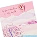 Hallmark Paper Wonder Valentines Day Pop Up Card for Significant Other (Hot Air Balloon Valentine)