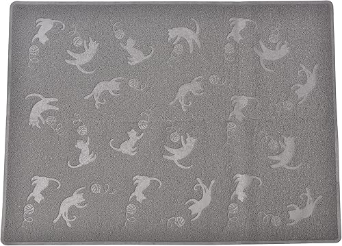 Miniatura 3 de Fresh Step Tapete de arena jumbo de 47 x 35 pulgadas  Tapete grande para atrapar arena  Tapete de arena para gatos  Tapete de captura de arena fácil