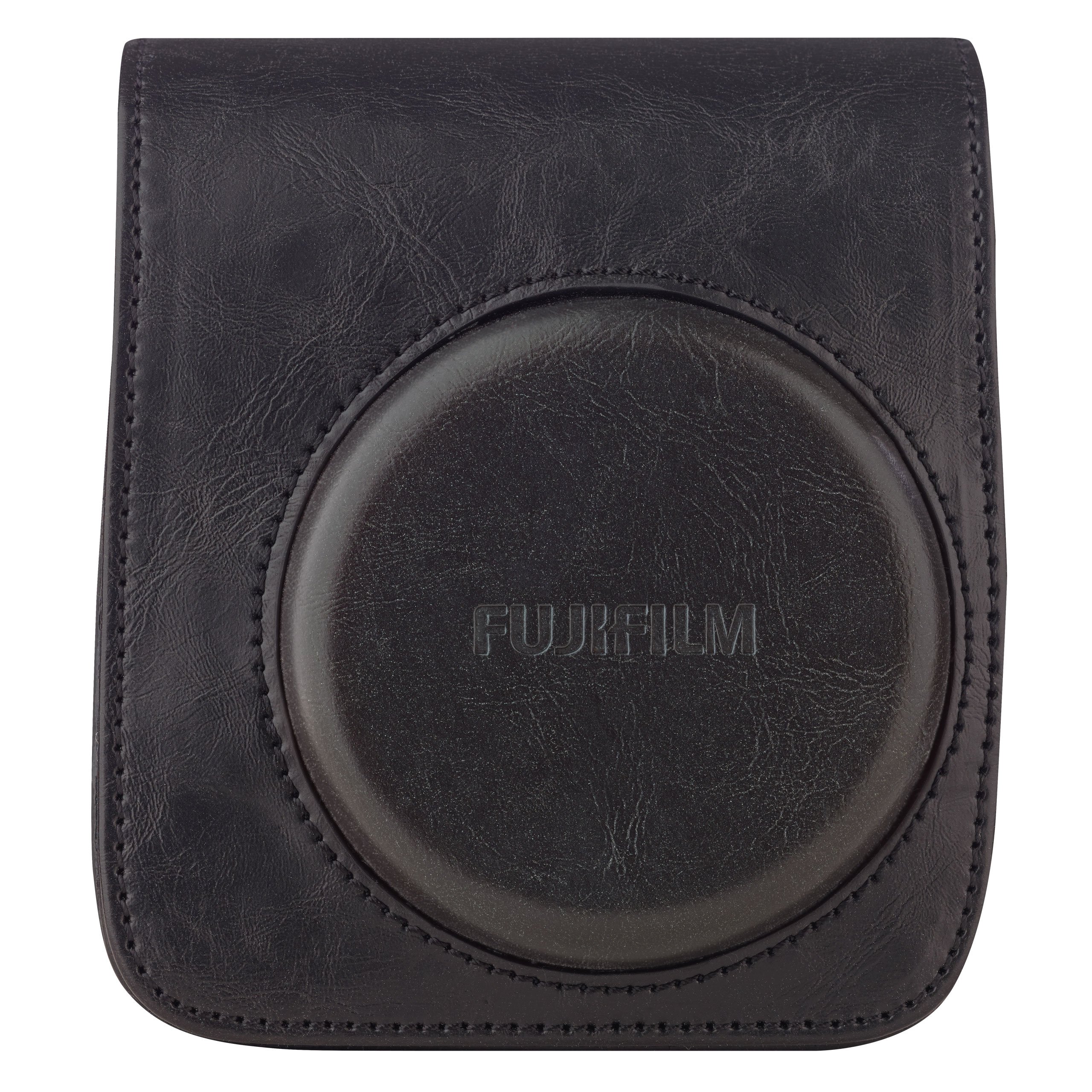 Custodia Per Fujifilm Instax Mini 90 - Rigida In Finta Pelle Nera, Con Tracolla, Protezione Per La Fotocamera - 4
