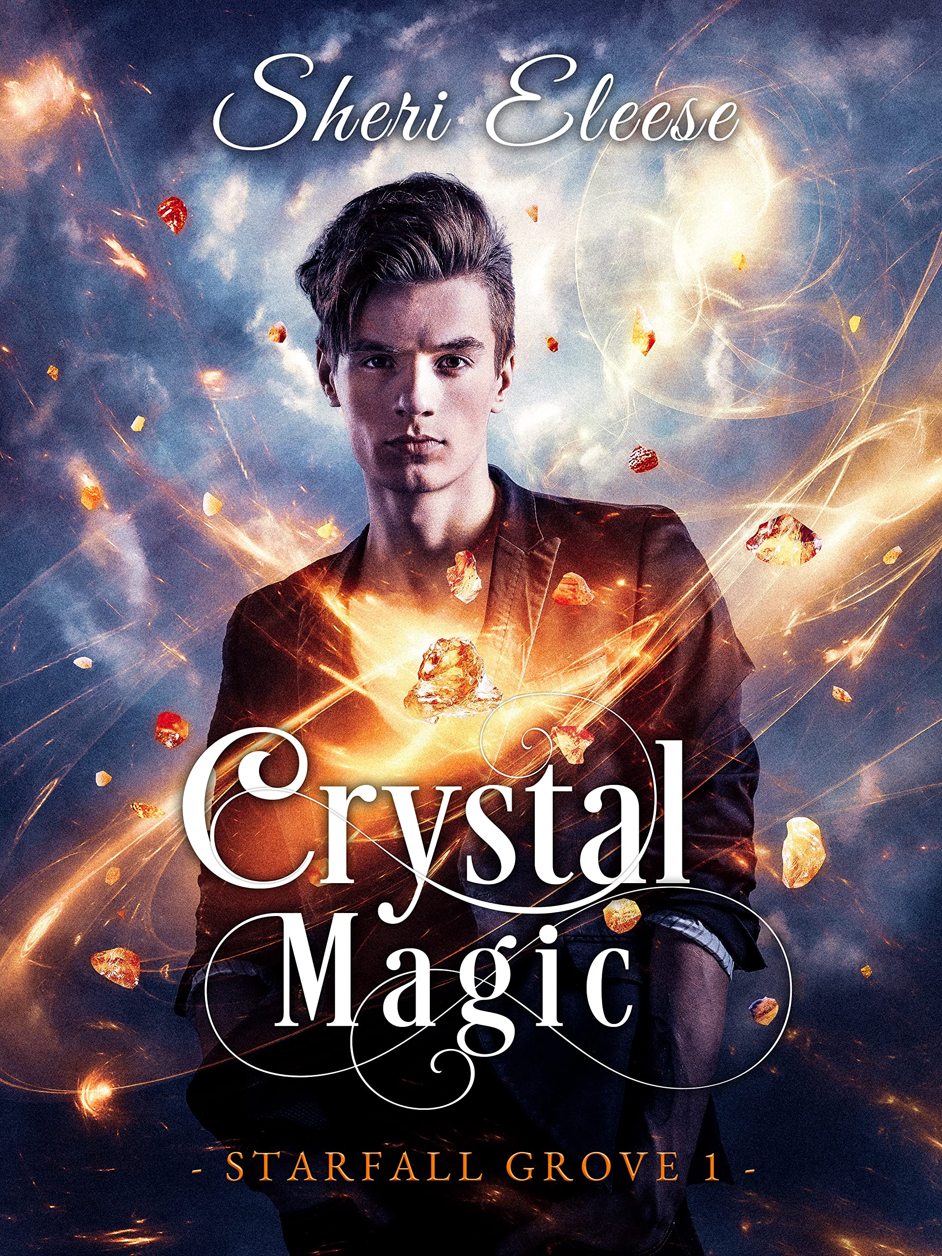 Crystal Magic: MM Paranormal Fated-Mates Romantic Suspense (Starfall Grove Book 1)