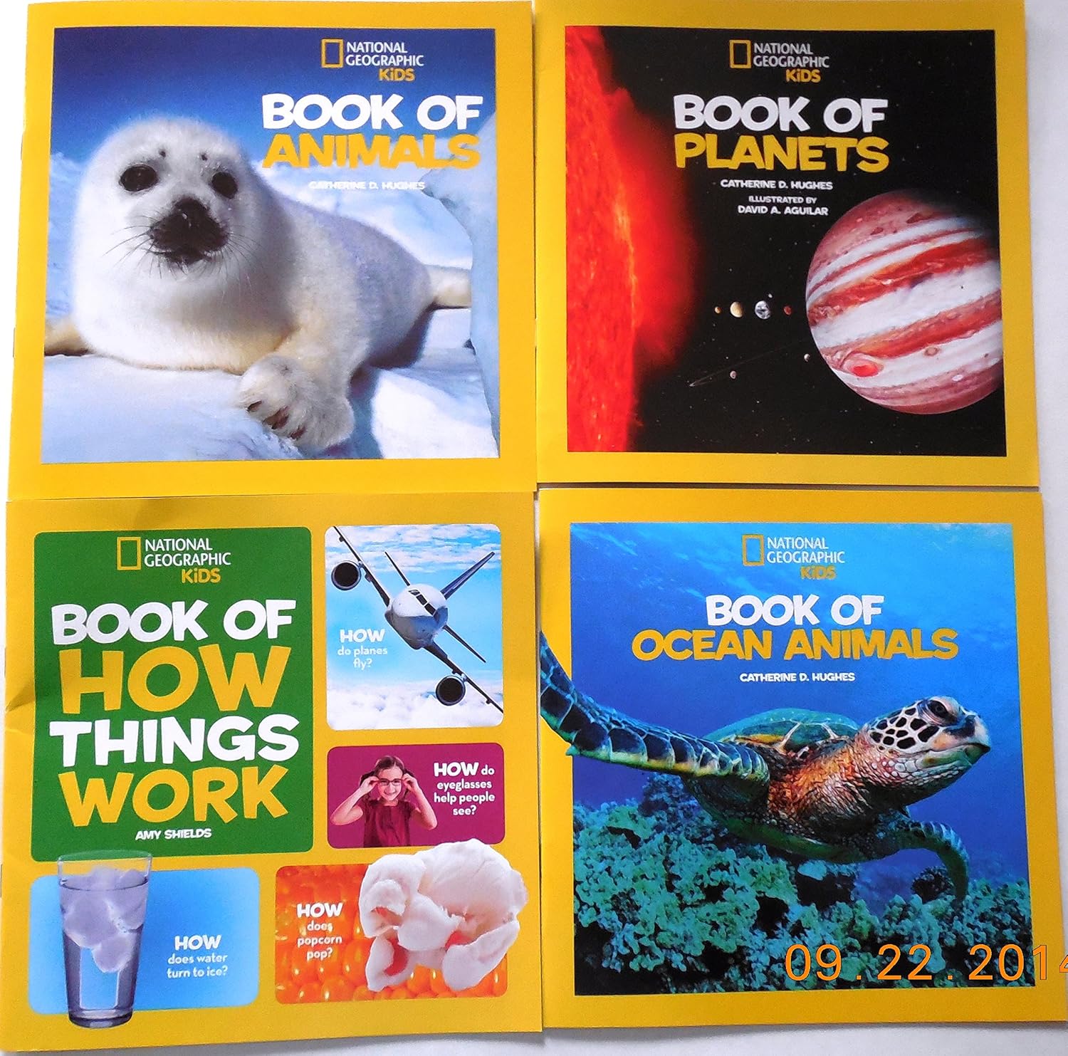 National Geographic Kids Book of Animals, Planets, Ocean Animals and ...