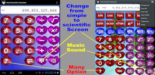 Real Scientific Calculator, calculadora científica