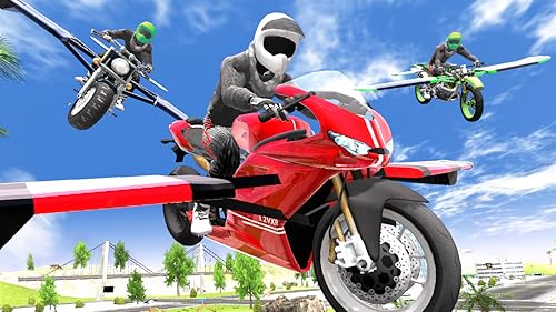 Flying Motorbike Simulator