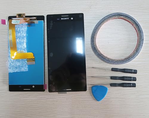 Per Sony Xperia M4  Aqua E2303  display LCD touch screen esterno anteriore vetro temperato strumenti nastro adesivo