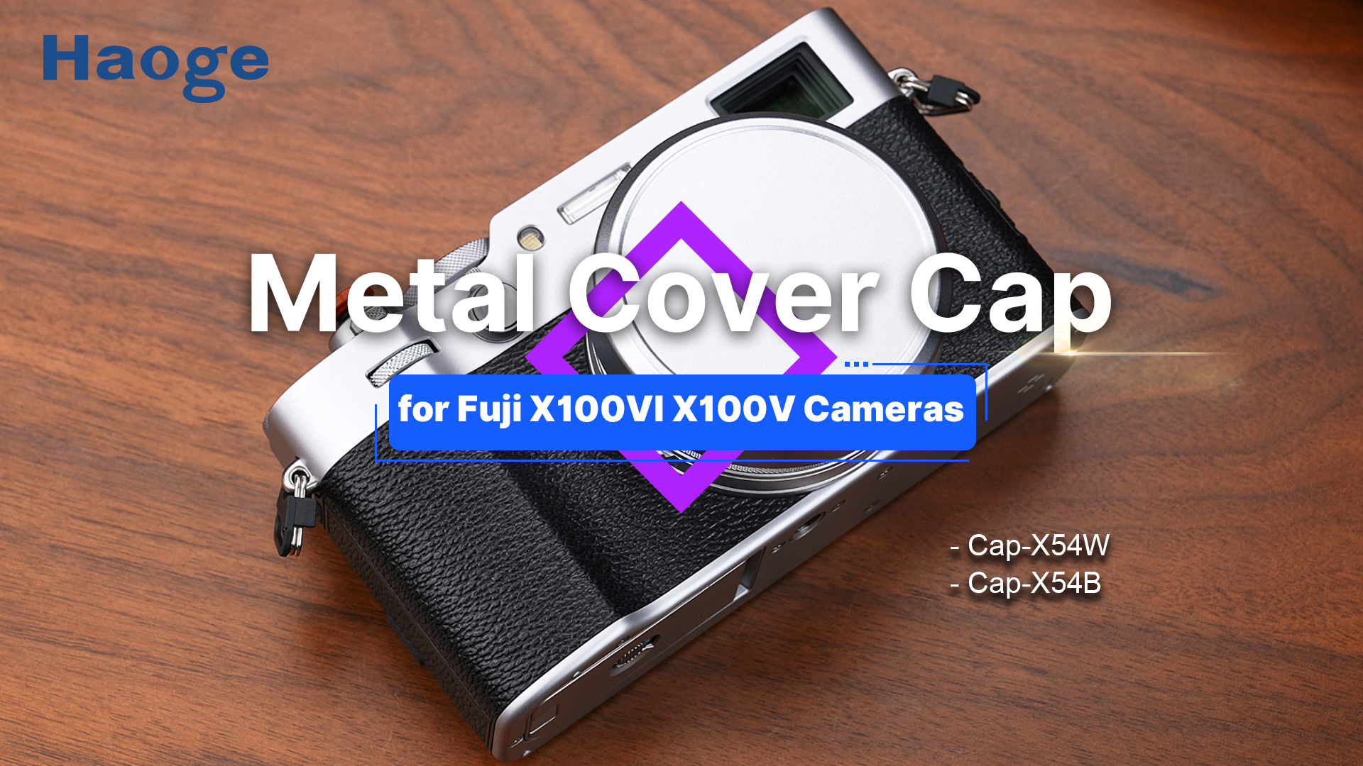 Amazon.com : Haoge Cap-X54B Metal Lens Cap for Fujifilm X100VI
