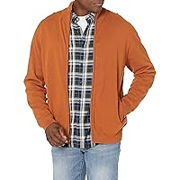 Amazon Essentials Maglione in Cotone con Cerniera Integrale Uomo