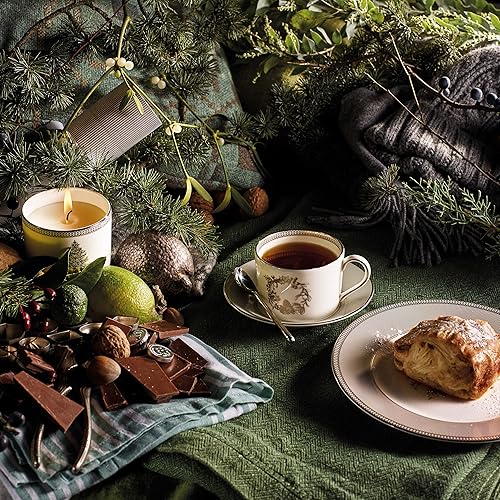 Miniatura 2 de Wedgwood Juego de 4 tazas de té y platillo, color blanco