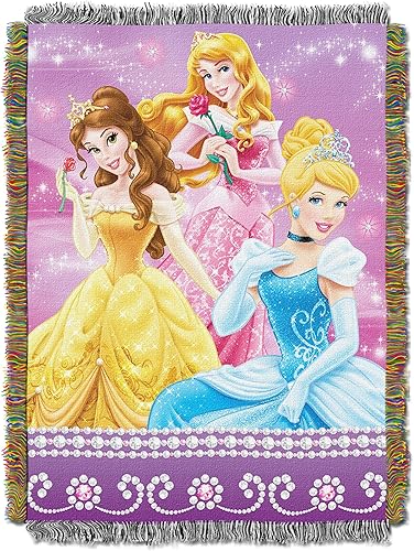 Miniatura 10 de Disney The Little Mermaid, manta de tapiz tejida "Póster", 48 x 60 pulgadas, multicolor