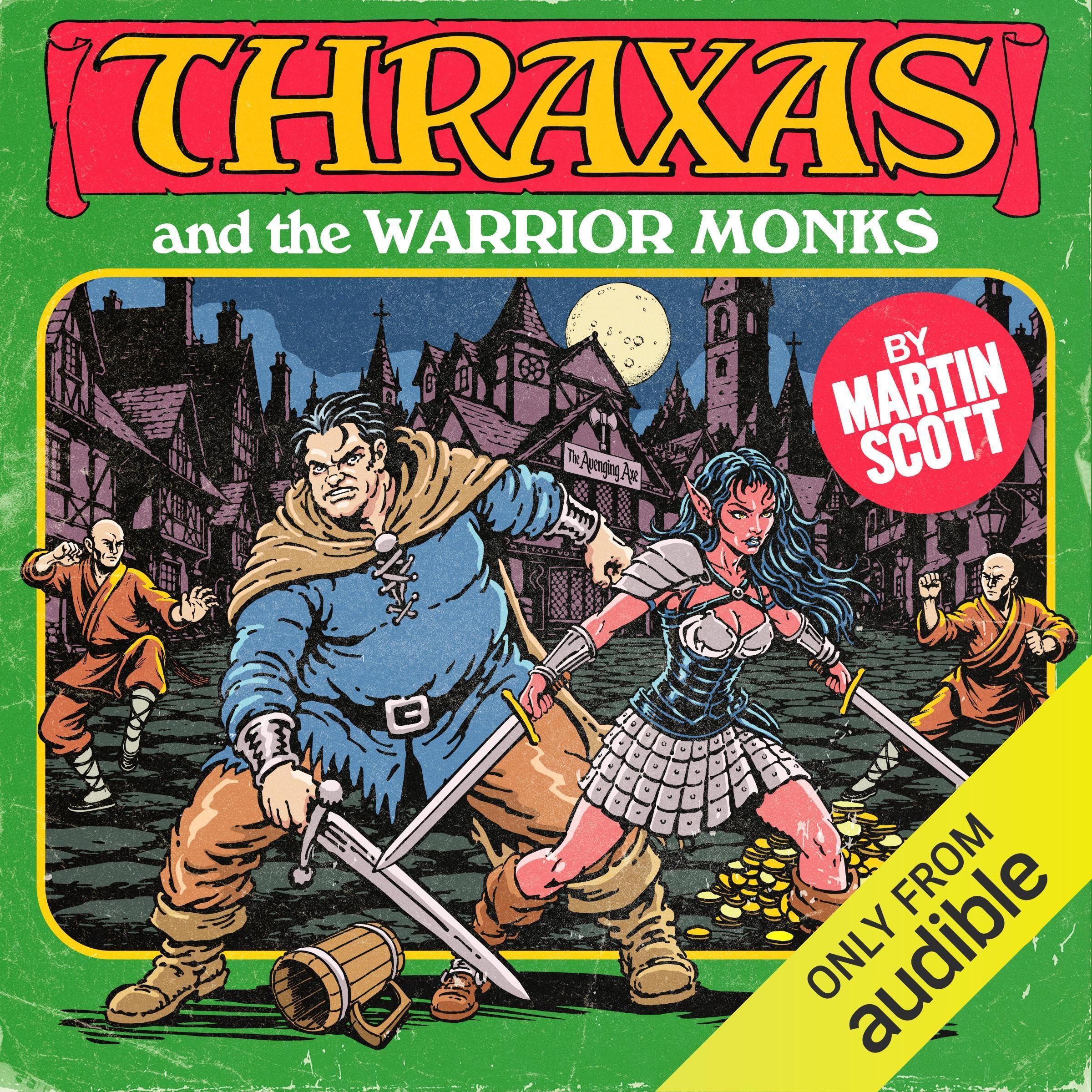 Cover art for Thraxas and the Warrior Monks