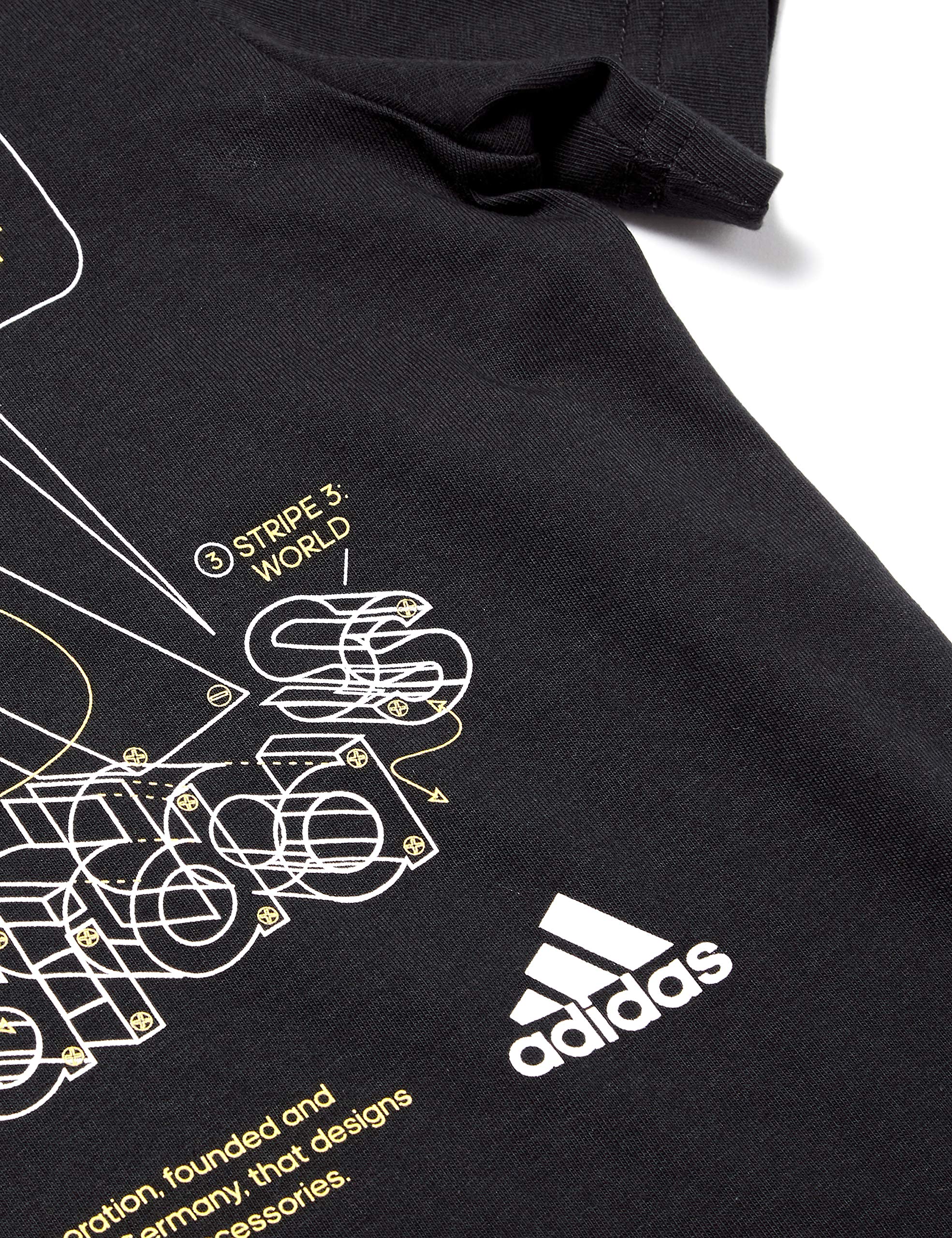 adidas Tech Bos B Children's T-Shirt, Boys, T-Shirt, GJ6507, Black, 9 A?os  : Amazon.com.au: Clothing, Shoes \u0026 Accessories