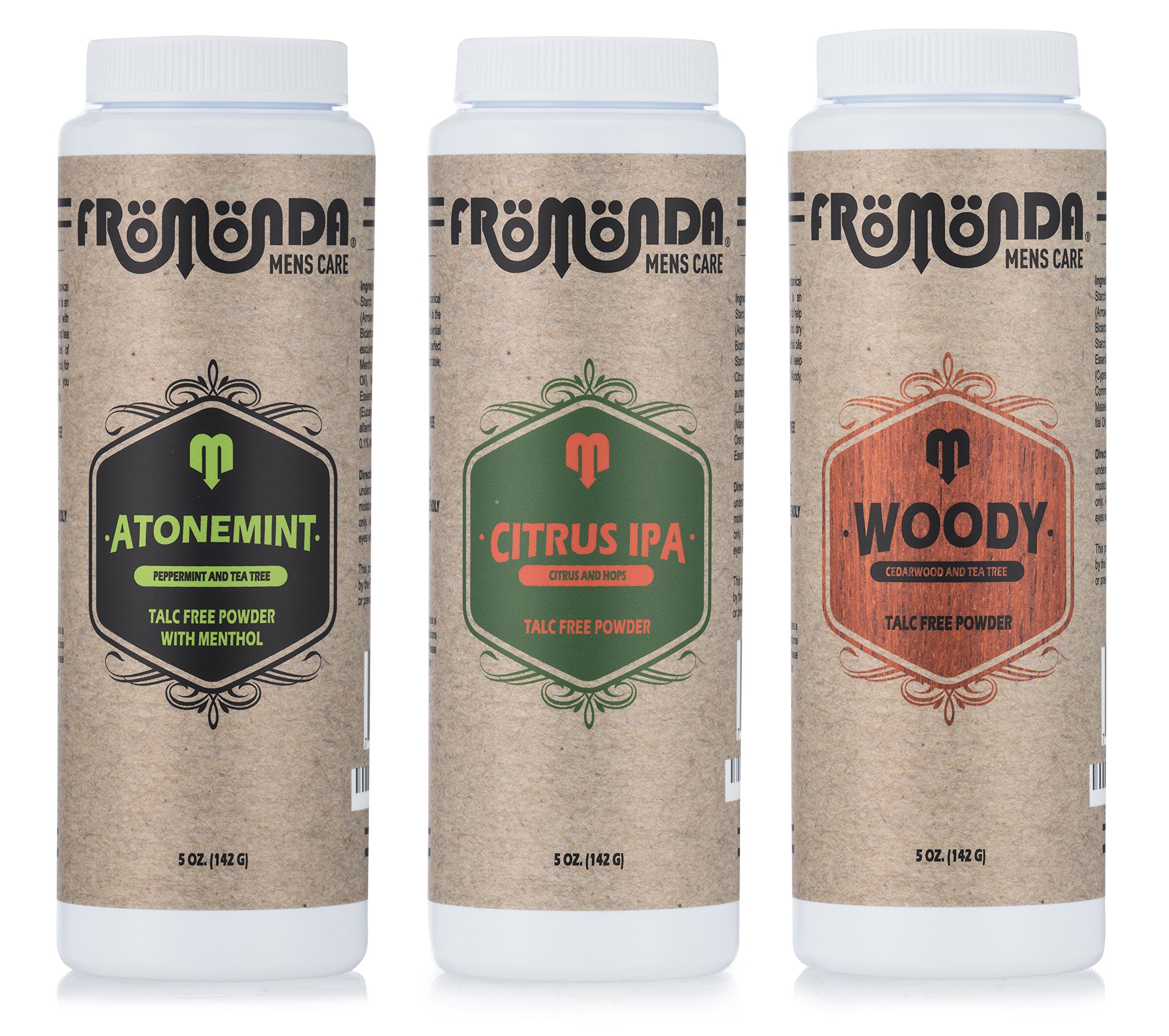 FromondaBody Powder Multi-Scent 5 Oz 3-Pack