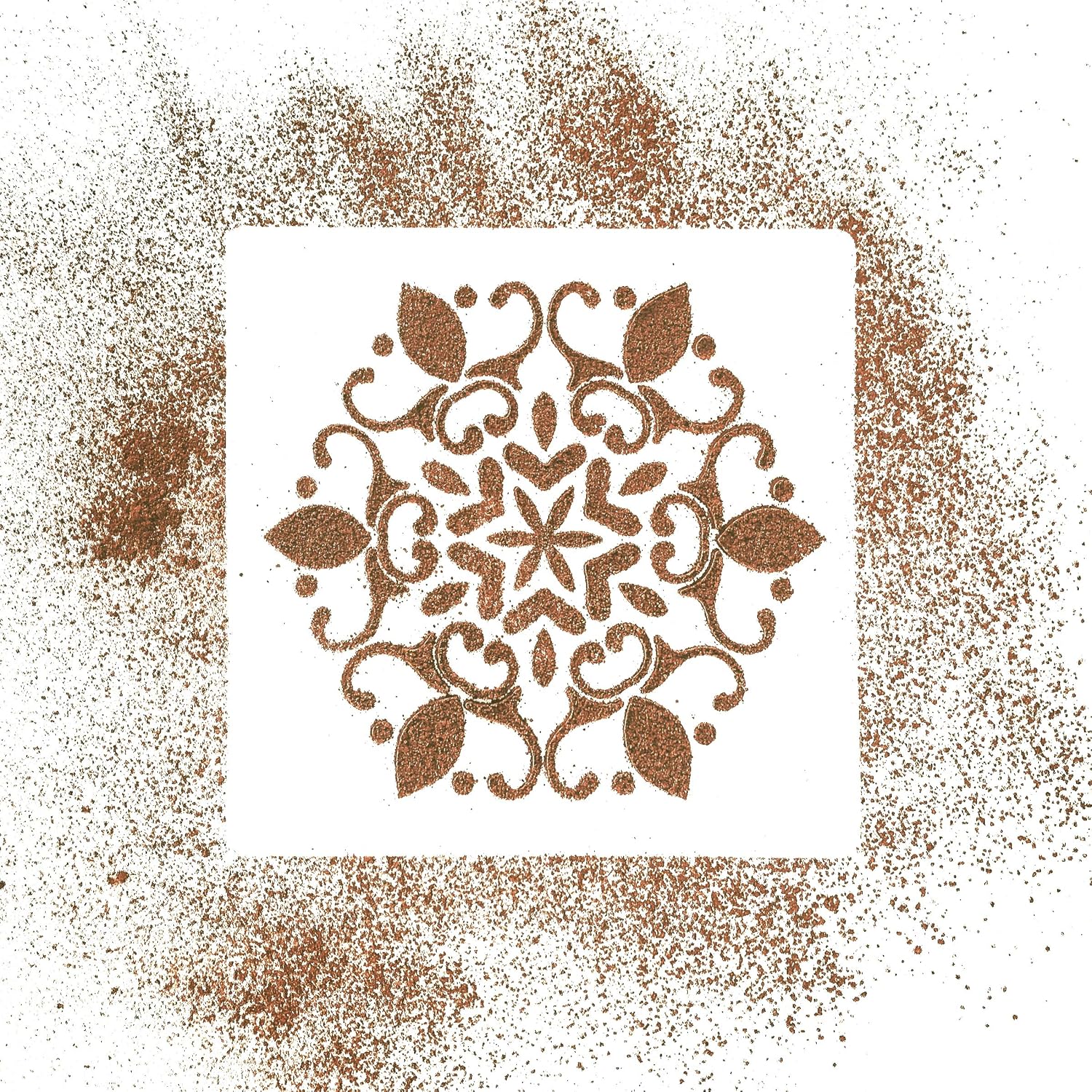 Güden Pack of 4 European Artisan Bread Stencils (StencilGroup1) 6" by 6''