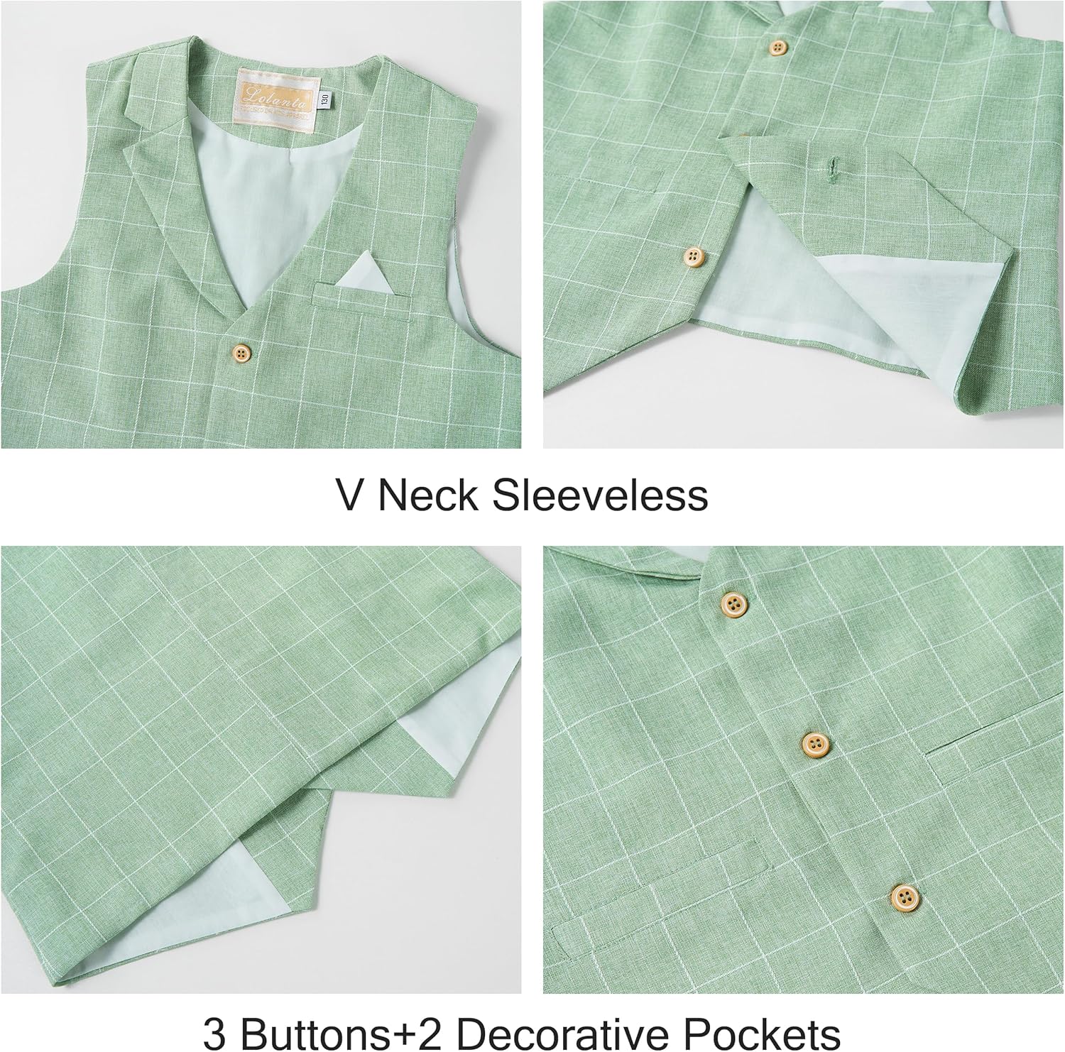 Summer Boys Suit Dress Clothes Kids Wedding Ring Bearer Outfit 4Pcs Shirt Vest Shorts Set