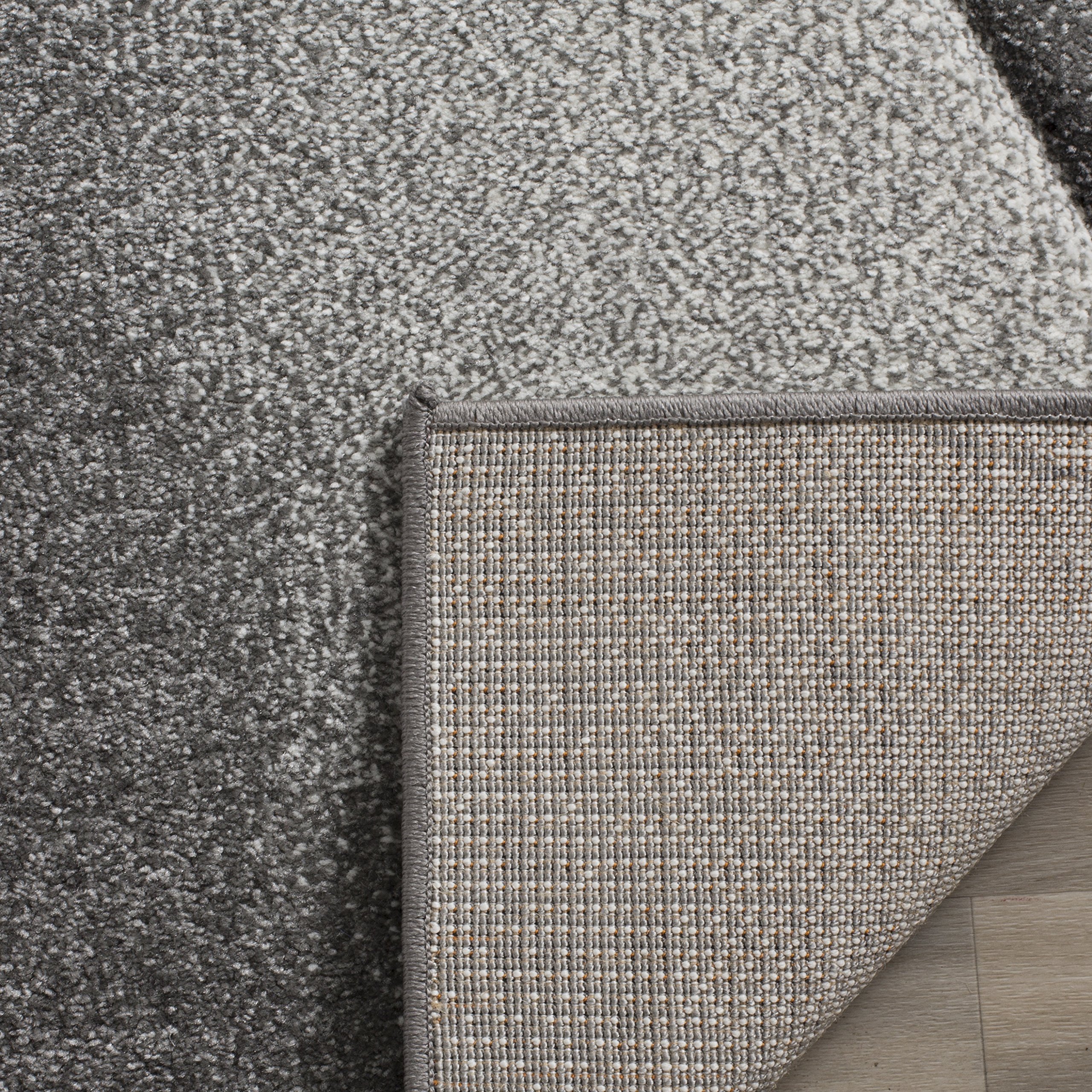 Tapis de salon moderne pour chambre et salle à manger gris