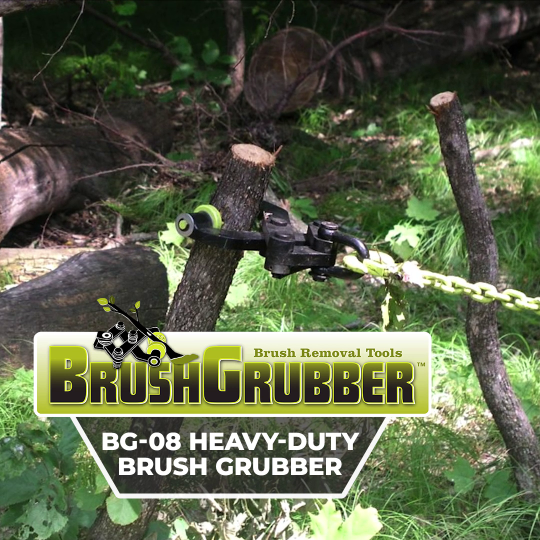 Tree Puller Brush Grubber Tool – Pull Small Trees & Brush With ATV Or ...