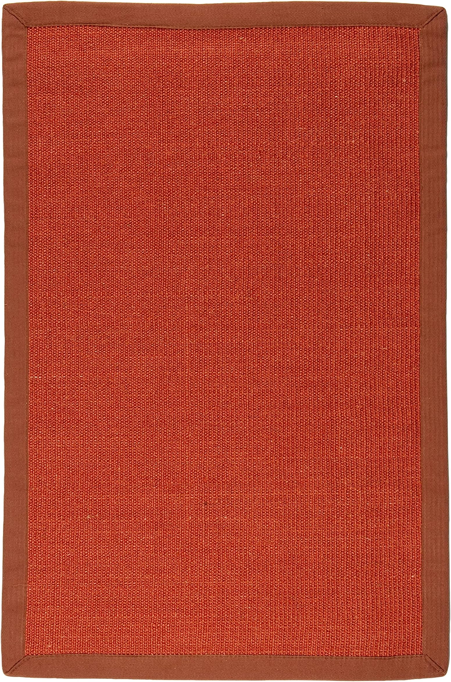Thedecofactory Monbeautapis 609307 Sisal Rug - 90 x 60 cm - Orange