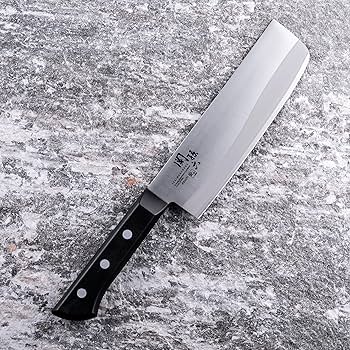 日本製越後鍛冶が作った割り込み菜切り包丁６０本箱付き 越後 義次 作 料理包丁 包丁 菜切 日本製 キッチン 薄刃 箱付 未