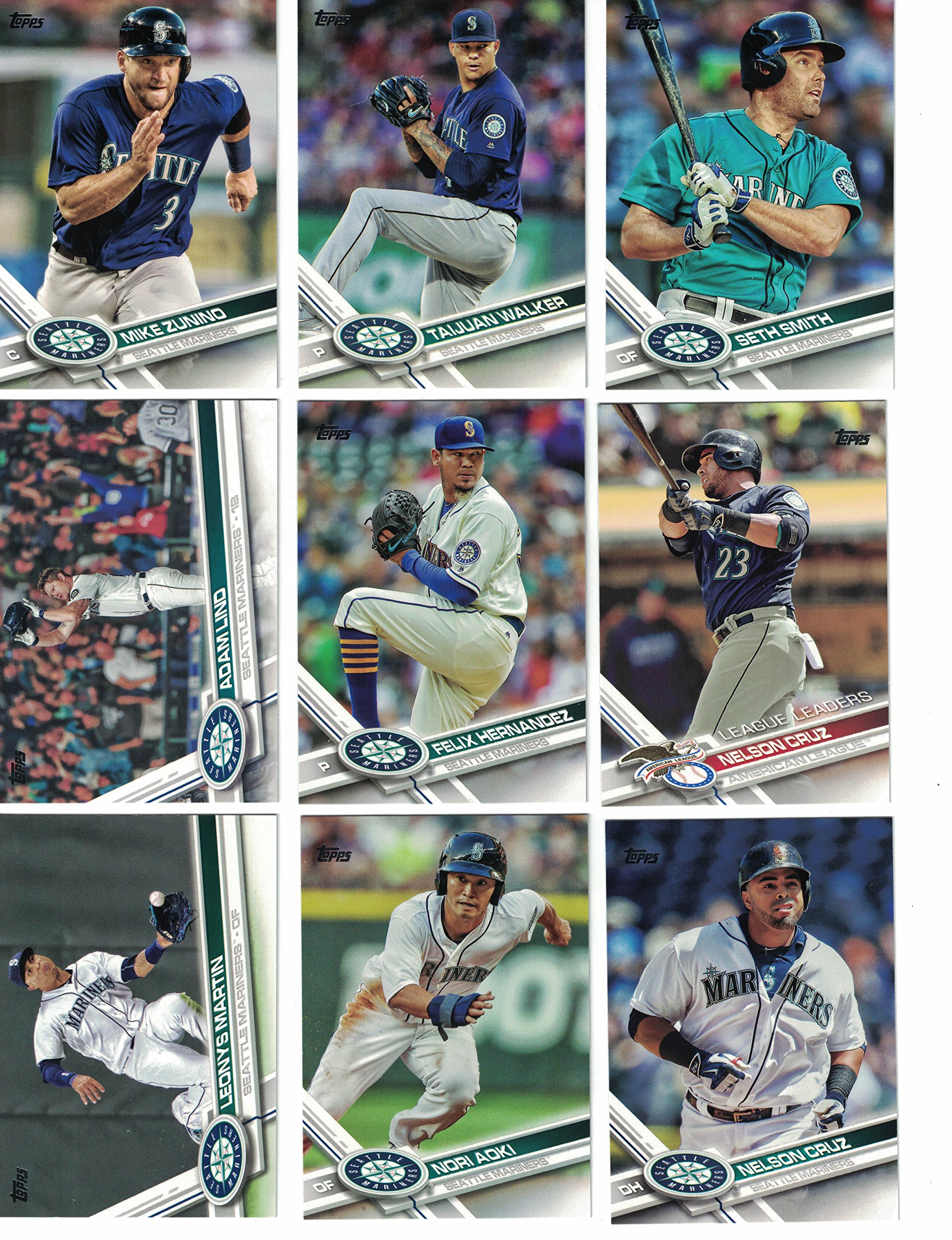 Seattle Mariners / 1000 Mariners Baseball Cards - All Different
