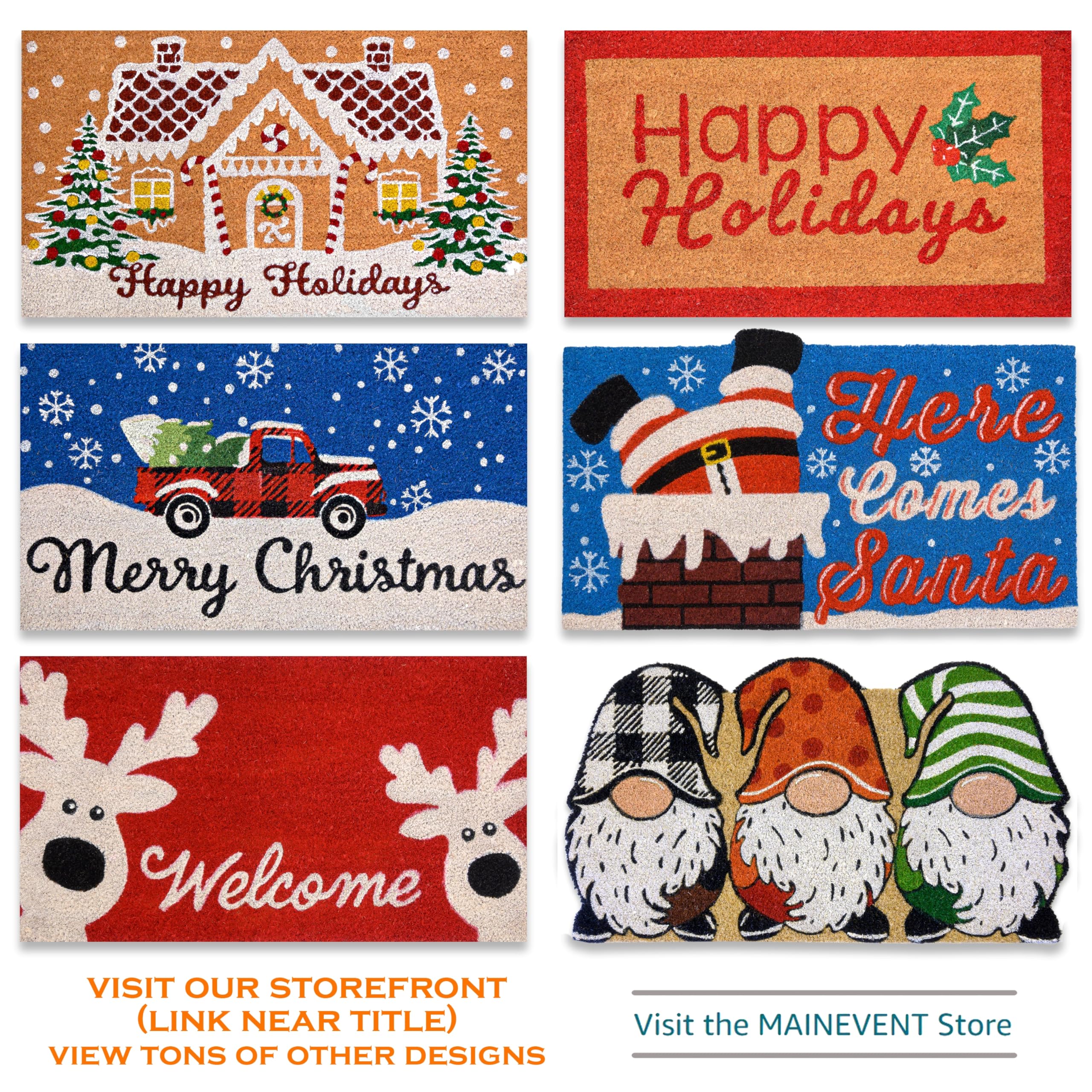 Snapklik.com : Merry Grinch Mas Outdoor Doormat 30x17 Inch, The Grinch ...