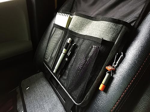 Miniatura 7 de Asiento delantero - Organizador de asiento de pasajero por PF, se convierte en una bolsa, mantén todo en tus autos, furgonetas, camiones organizados