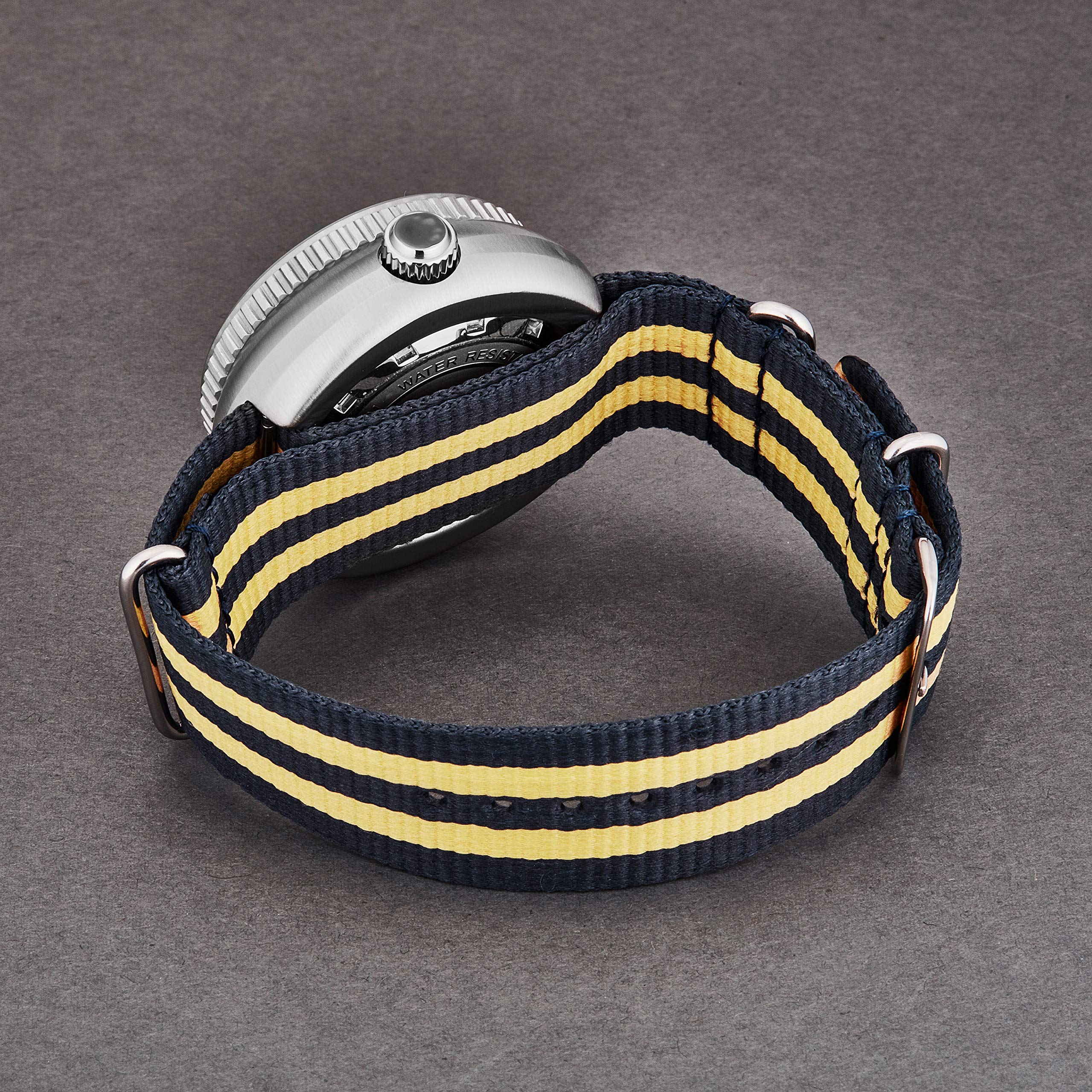 Zeno-Watch - Zegarek na rękę - męski - tachometr Deep Diver żółty - 500-i9