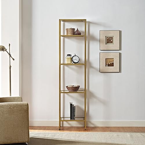 Miniatura 9 de Crosley Furniture Aimee - Estantería estrecha