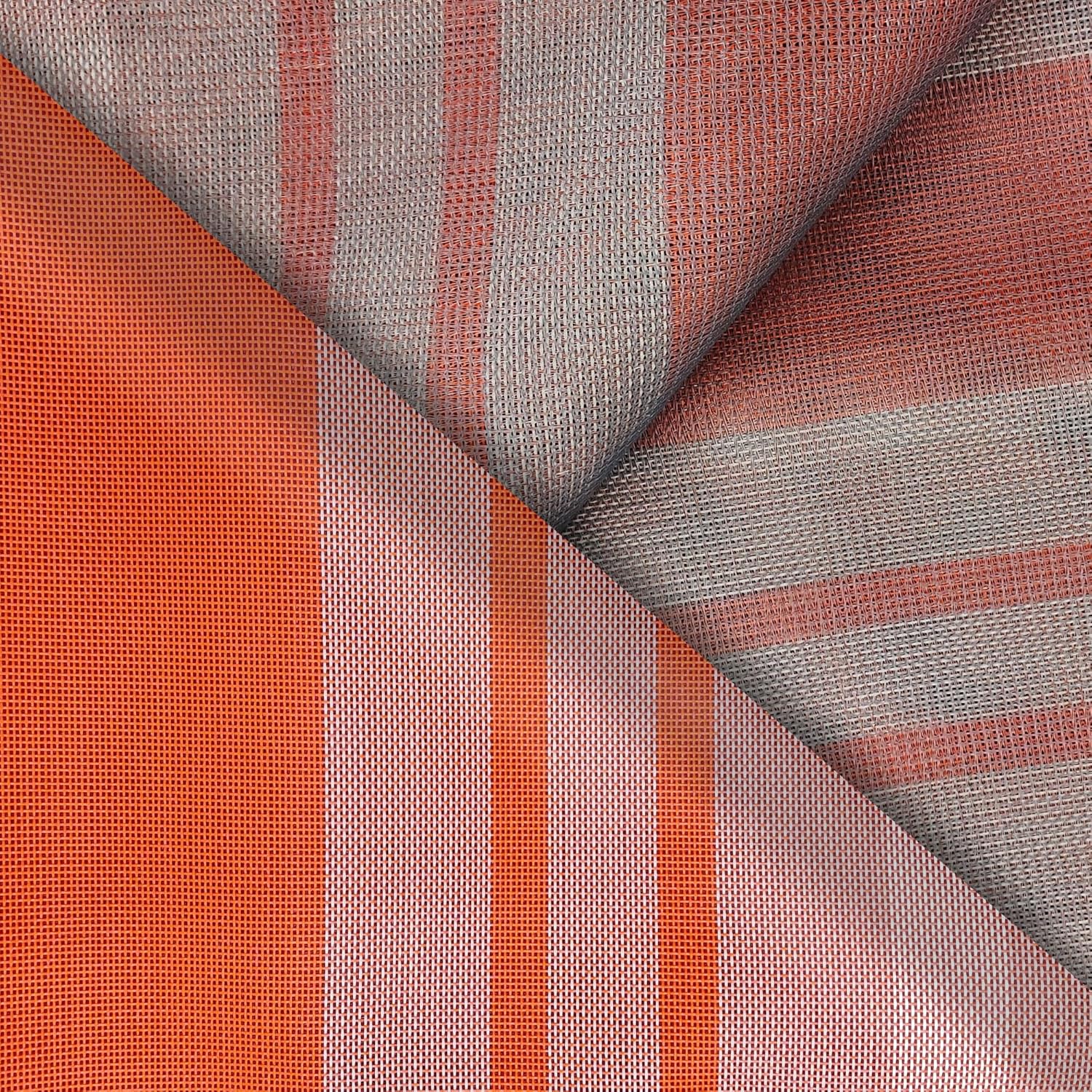 CGEAR RV Comfort Mat – Patented Sand-Free Technology with Ultra Soft Material – Sized to Your RV, Campsite, Beach House – Great Outdoor Patio Rug or Camping (Earthy Stripe, 4' x 5')