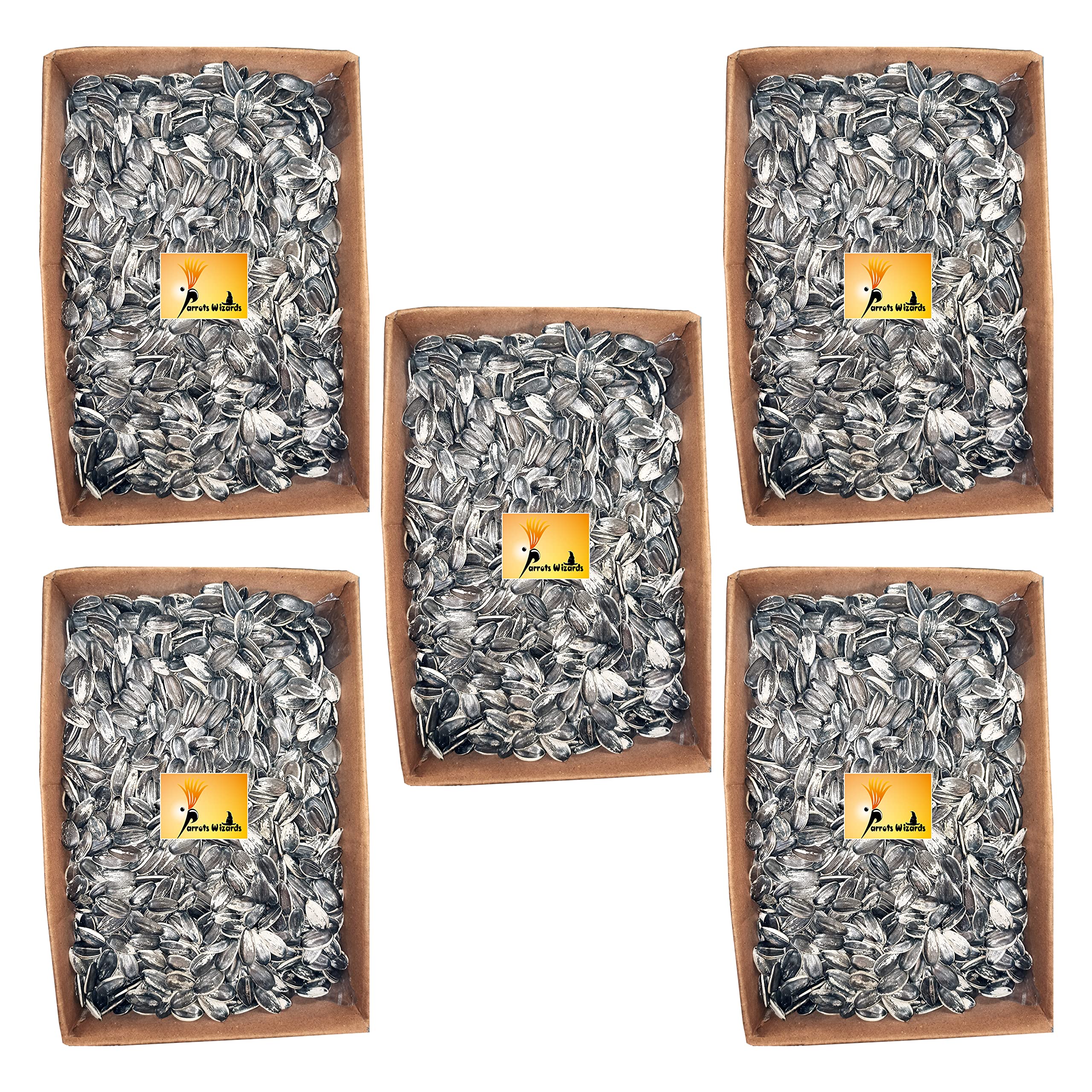 Parrots Wizard, Large Sunflower Seeds for Big Parrot [4750 gram] (B09FY2F5Z4) Amazon Price History, Amazon Price Tracker
