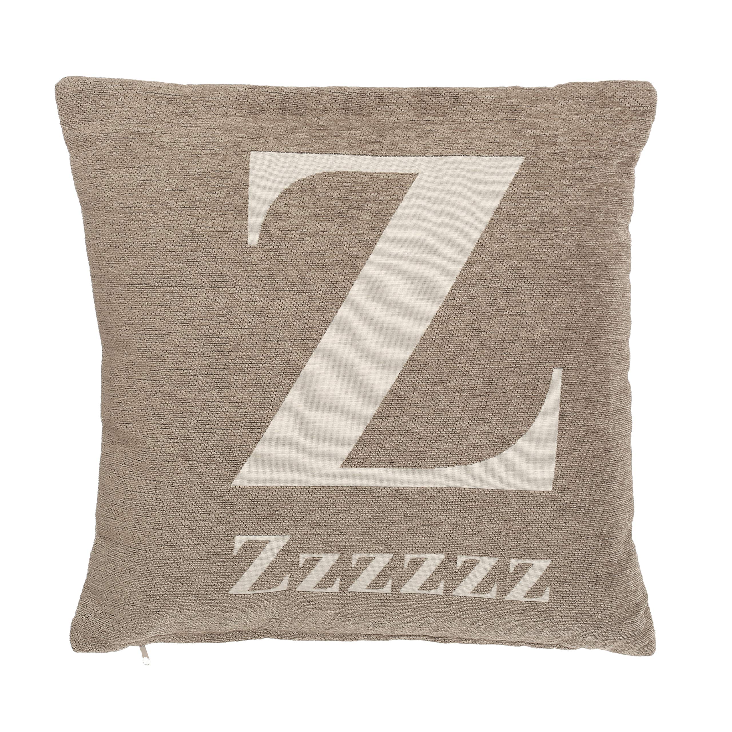 Words Natural 'Zzzzzz' Cushion - Natural