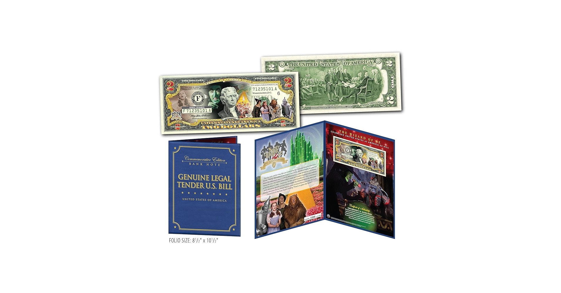 Amazon.com: WIZARD OF OZ70th Anniversary Legal Tender U.S.