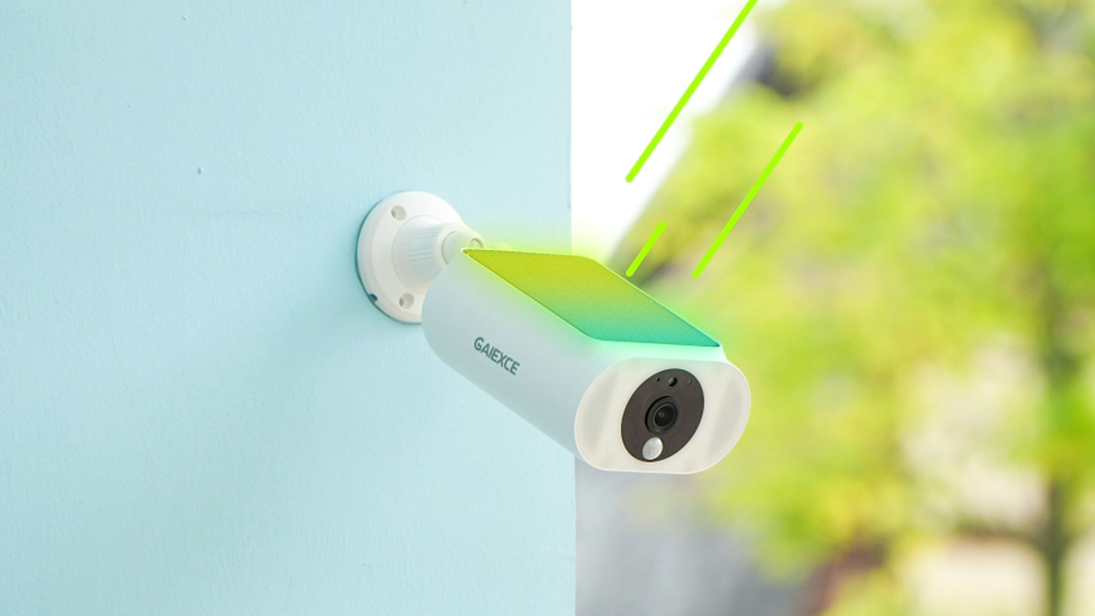 Amazon.com: GAIEXCE Solar Security Camera, Wireless Security